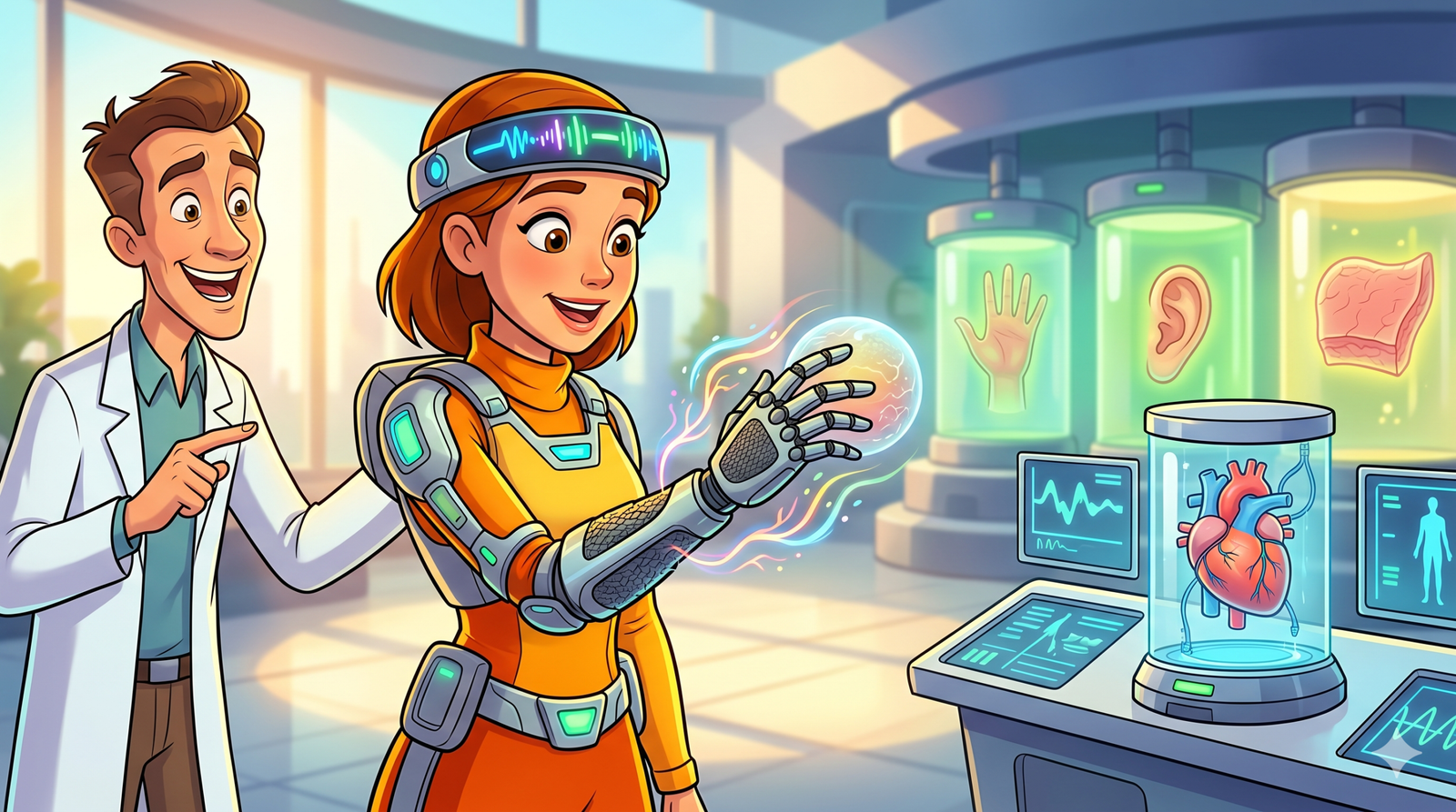 Technology connecting with the human nervous system