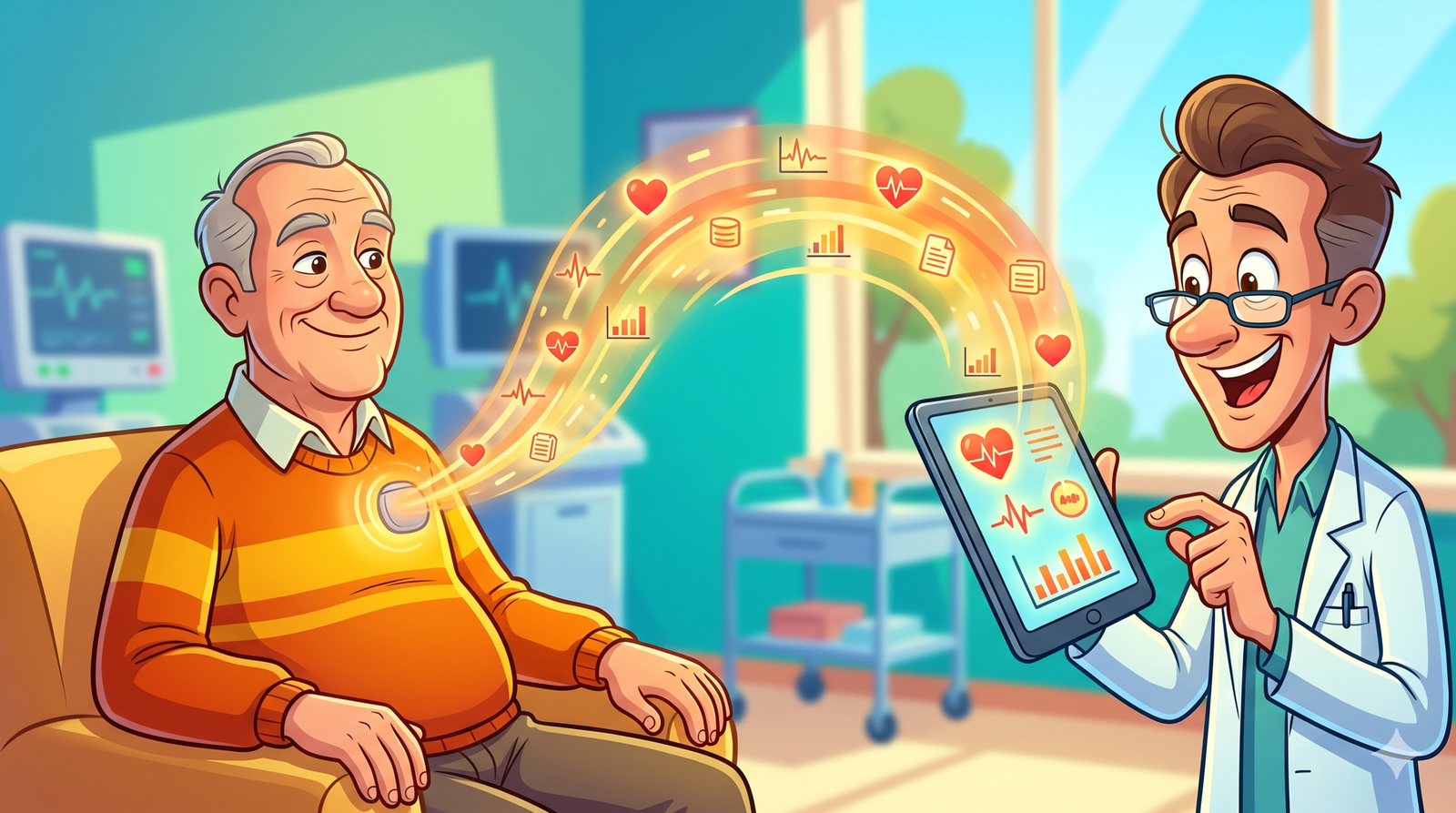 Bionic technology helping a person in everyday life