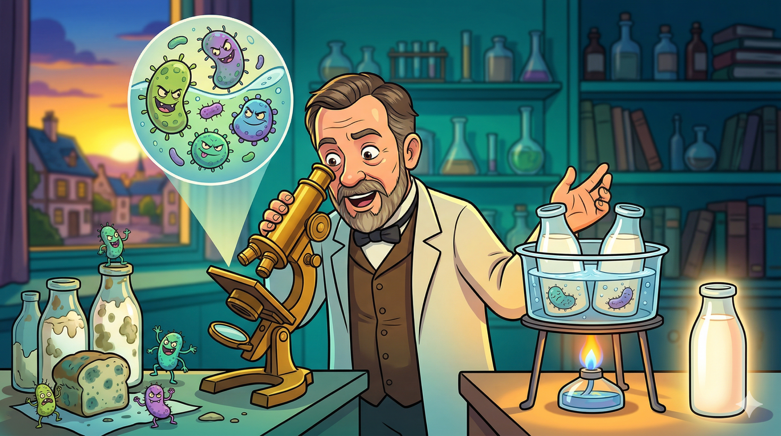 Louis Pasteur portrait