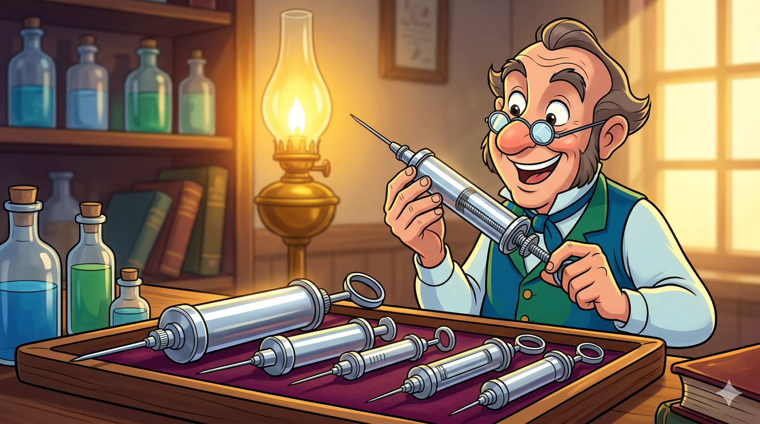 Charles Pravaz syringe invention