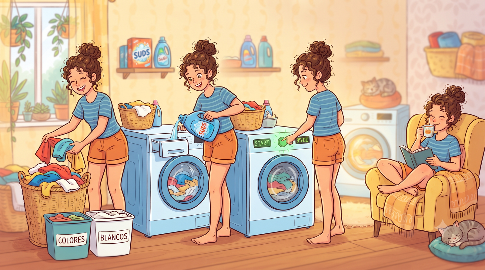Household appliances transforming everyday chores from hours of work to a simple push of a button