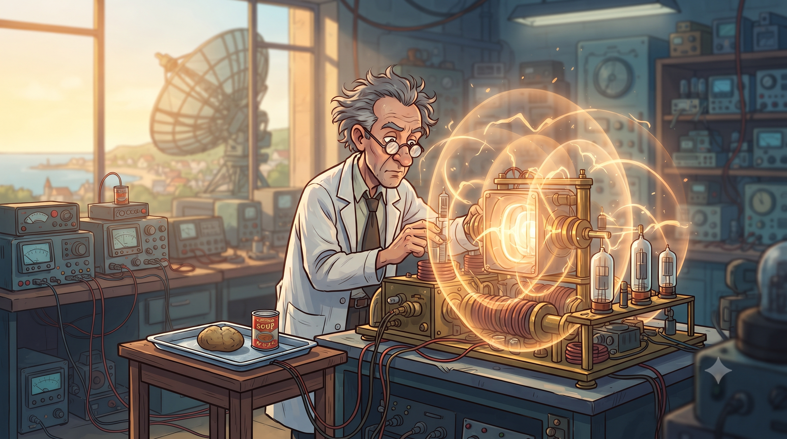Early radar technology and microwave oven development