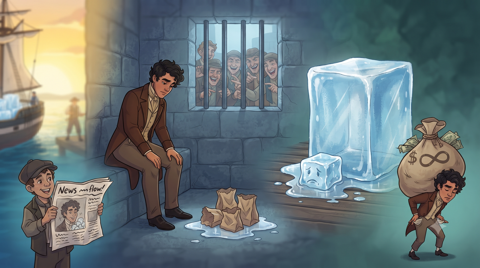 Frederic Tudor and the early ice trade