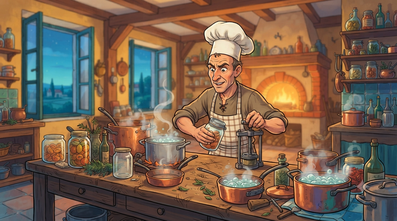 Nicolas Appert and early food preservation experiments