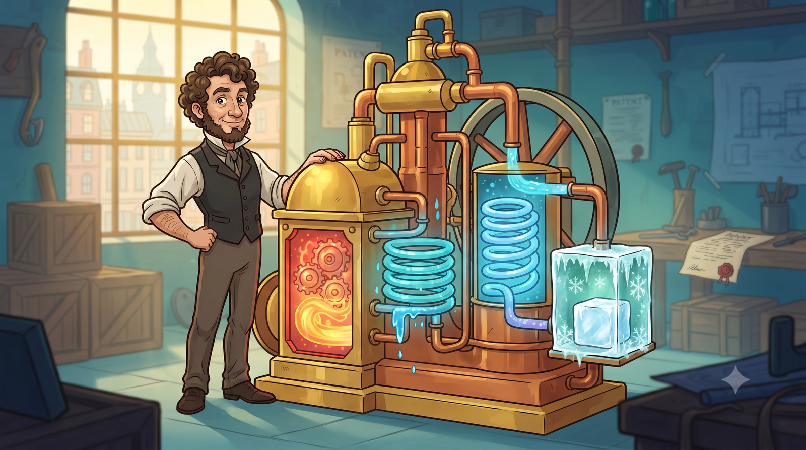 John Gorrie artificial ice machine