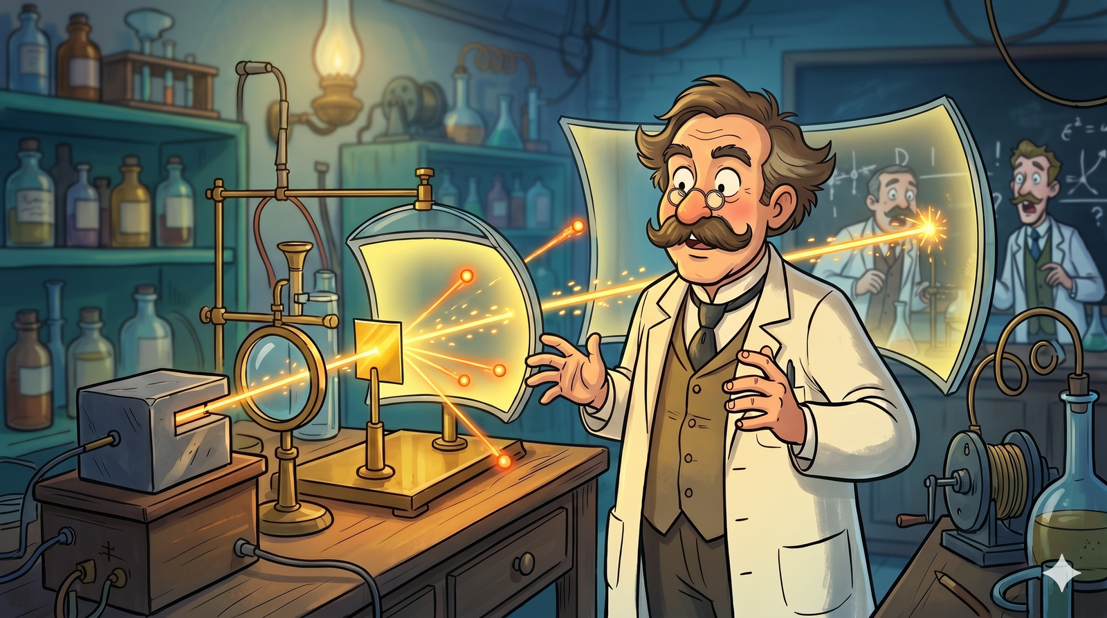 Atomic nucleus visualization