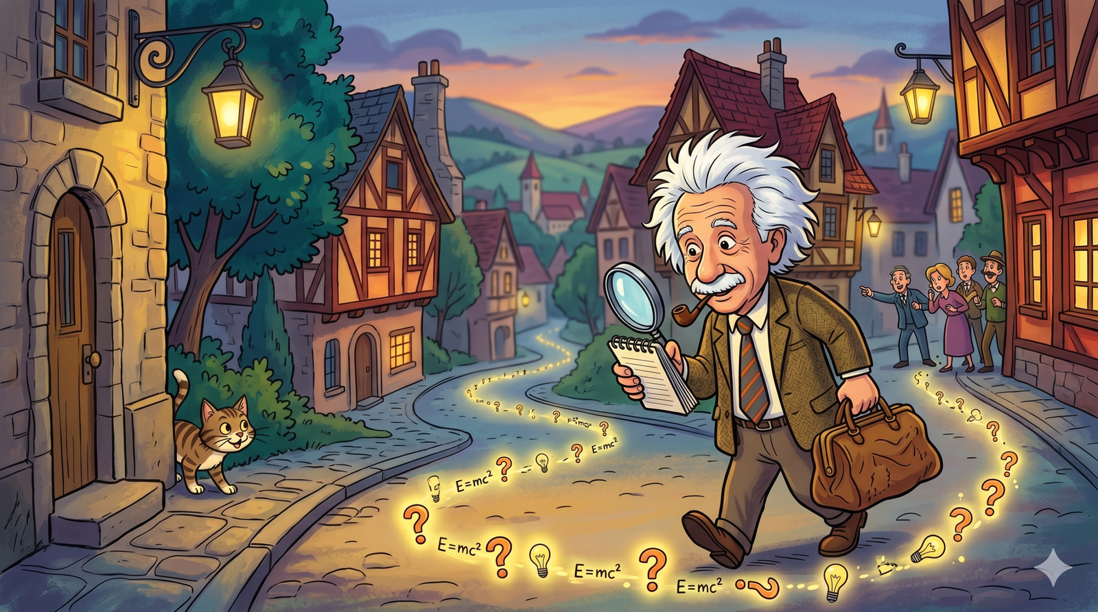 Albert Einstein portrait
