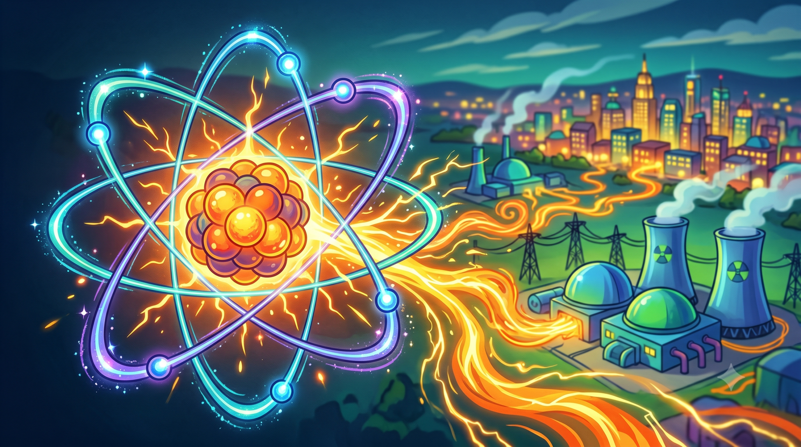 NUCLEAR ENERGY: THE EXPLOSIVE POWER HIDDEN INSIDE EVERY ATOM